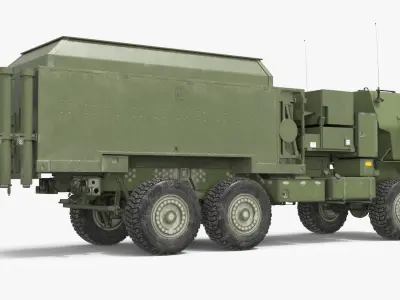  MEADS TOC Air Defense Operations Center Vehicle Simplified 