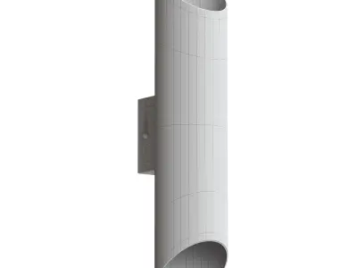 EGLO Agolada 2 Light LED Outdoor Wall Light 3D model