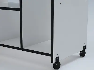 Computer Table 3D model