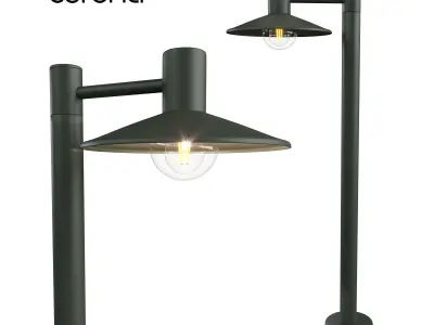 Leicester Street Lamp 3D model