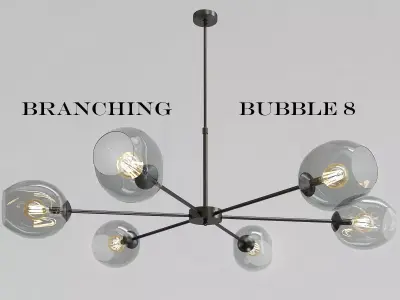 Branching Bubble 6 3D model