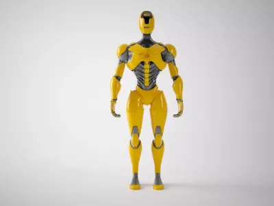 ANDROID CYBER ROBOT 3D model