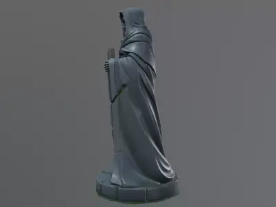 lich statue 3D model