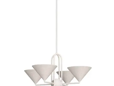 Soho Home Peyton chandelier 3D model