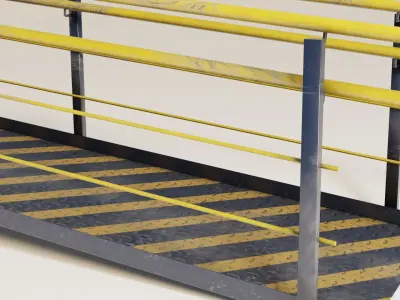 Ramp 01 PBR  Low-poly 3D model