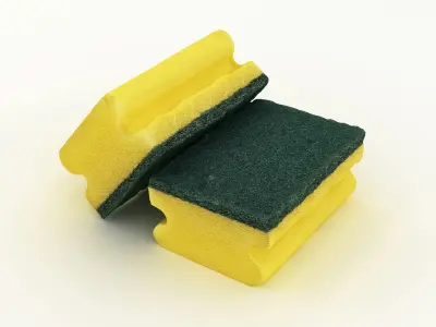 Sponge Scourer New 3D model