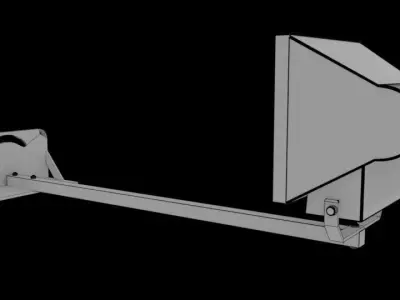 Billboard with Lights  3D model