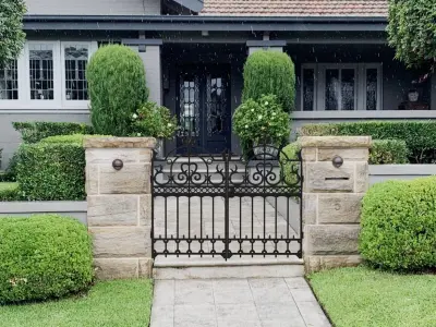 Forged wicket 2 Low-poly 3D model