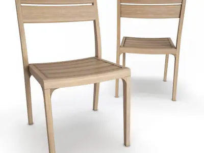 Village Outdoor Table and Chairs Unopiu  3D model