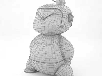 Figure sumo fighter 3D model