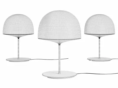 Fontana Arte Cheshire Table Lamp by Gam Fratesi 3D model