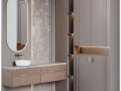 Bathroom Furniture 82 3D model