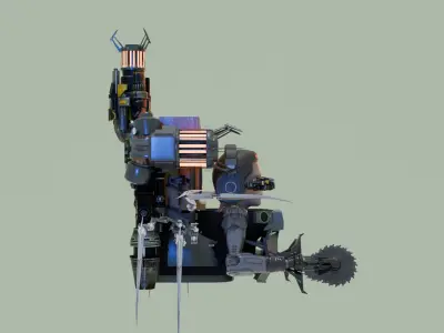 skibidi patrick bateman 3D model