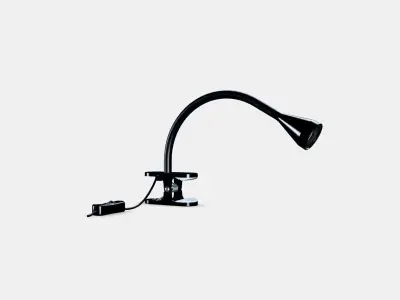 NAVLINGE LED clamp spotlight 2 Low-poly 3D model