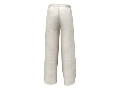 Mens Summer - Beach Pants Low-poly 3D model