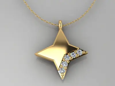 Pendant P051 3D Print Model 3D print model