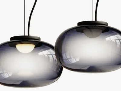 Pendant light Karl Johan Small 3D model