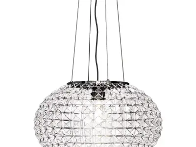 Pendant lamp ideal lux Calypso SP5 3D model