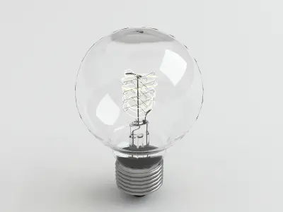 Bulb light 5 3D model