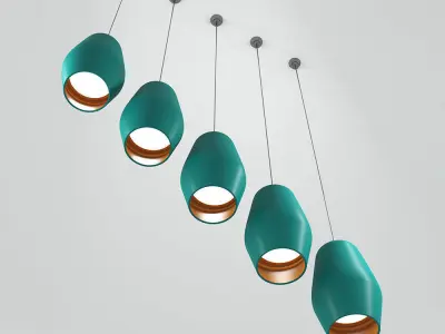  Belfast Lamp Pendant Light 3D model