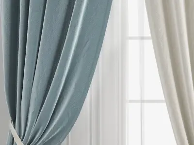 Curtain 305 3D model