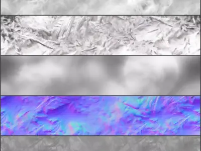 feather PBR material version2 Free low-poly 3D model