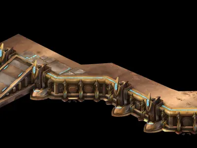 New Area - Relics Platform 01 3D model