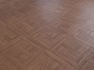 Parquet - Laminate - Wooden floor 6 in 1 Low-poly 3D model
