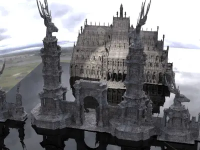 Reindeer Mansion collection  3D model