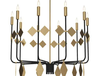 UZMA 1 chandelier 3D model