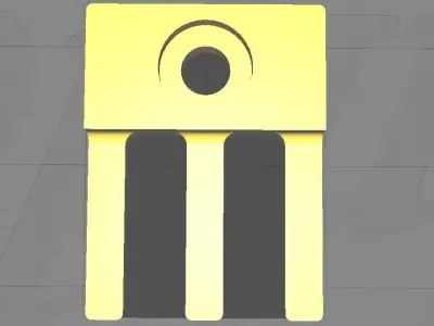 Clip for led strip 3D print model