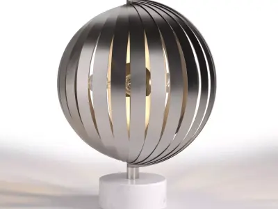 Table Lamp by Gaetano Missaglia 3D model