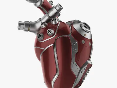 Cyber Heart 2 3D model
