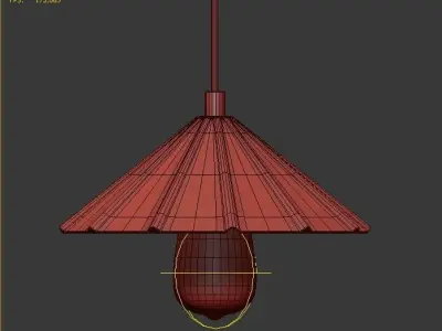 Hanging lamp LOFT HOUSE P-79 3D model