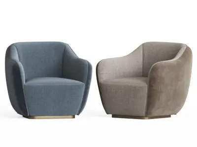 Audrey S Armchair Capitalcollection 3D model