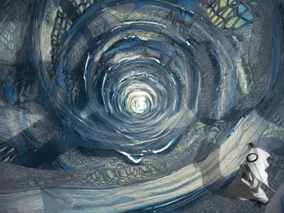 Desert Rose House 3D model