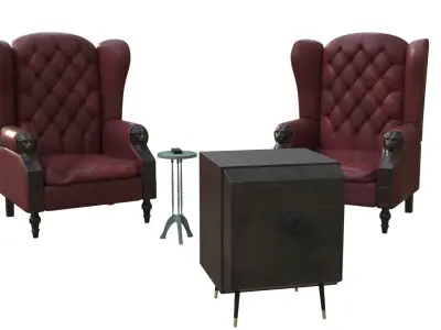 Morpheus armchair 3D model