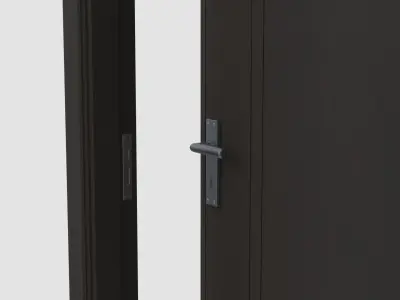 Door E2 Low-poly 3D model