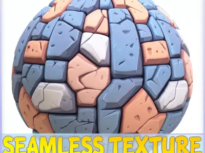 Stylized Wall Seamless Texture Texture 54