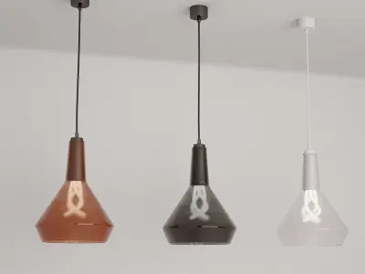 Pendant Light bulbs 3D model