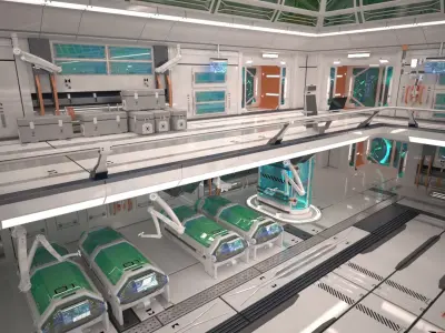 Sci Fi Laboratory Model 