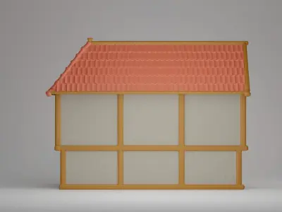 Medieval Tavern 3D print model