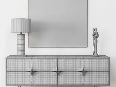 chest of drawers 25 3D model