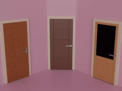 doorthree 3D model