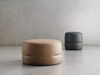 DS 760 Ottomans 3D model