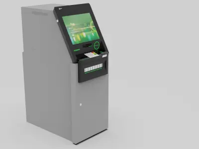  NCR SelfServ 63 atm s63 3D model