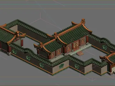 Ancient Architecture 3D model