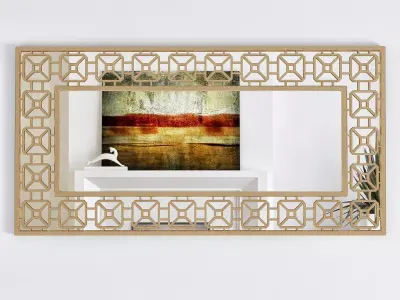 Wall mirror 16 3D model