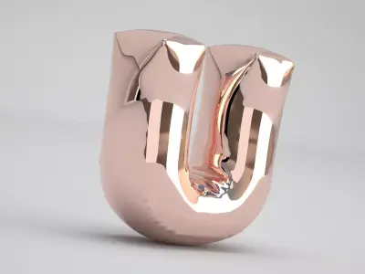 U Balloon Copper 3D model