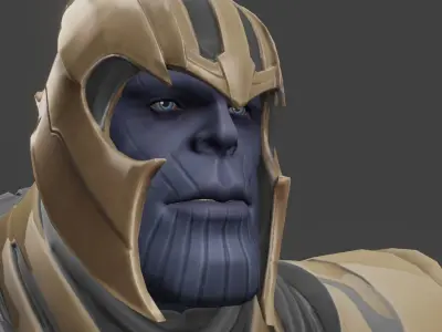 THANOS 3d model character 3D model